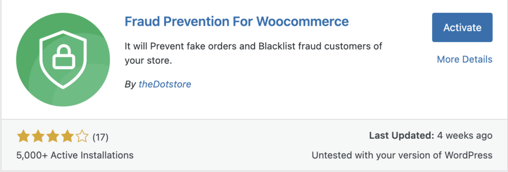 Fraud Prevention for WooCommerce 